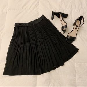 Francesca’s Collection Pleated Mini Skirt
